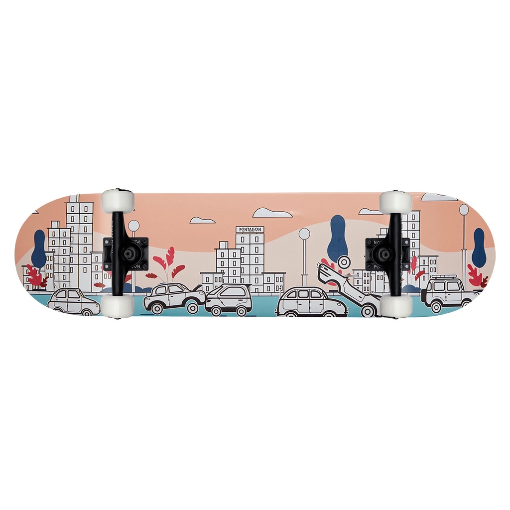 Ván Trượt Skateboard PENTAGON TRAFFIC ACCIDENTS CITY COMPLETE 8.0