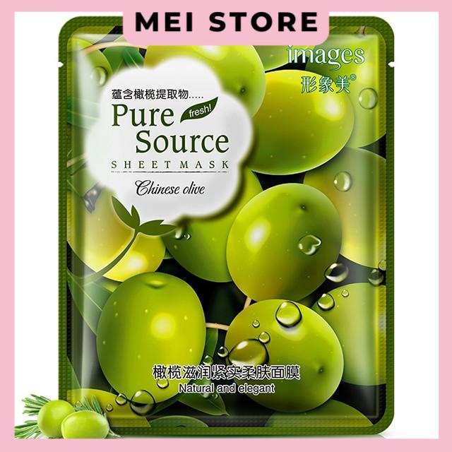 Mặt nạ giữ ẩm làm sáng da Pure Source-images ( 1 miếng)