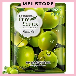 Mặt nạ giữ ẩm làm sáng da Pure Source-images ( 1 miếng)