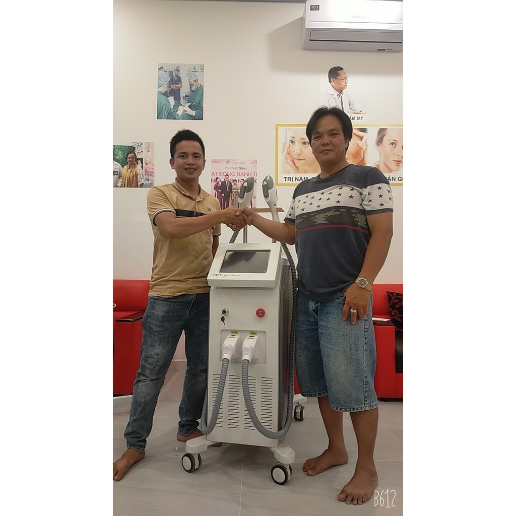 MÁY TRIỆT LÔNG VĨNH VIỄN OPT DOCTOR LIGHT  hàng chuẩn loại 1 / bảo hành 12 tháng