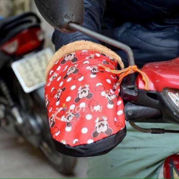 Găng tay mùa đông đi xe máy bằng nỉ dễ sử dụng giữ nhiệt tốt