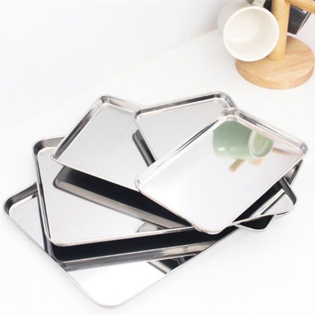 Khay Nướng Bánh Bằng Thép Không Gỉ Chắc Chắn