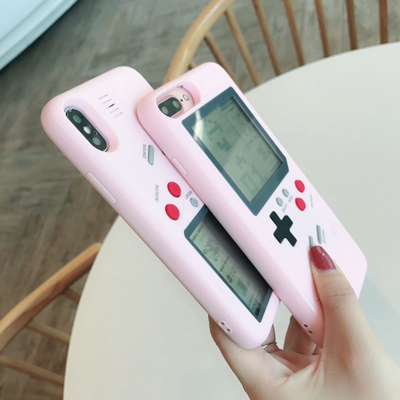 Ốp lưng tích hợp máy game cho IPhone X XS MAX XR 6 6s 7 8 Plus iPhone 11 11Pro 11Promax 12 13 pro max Mini