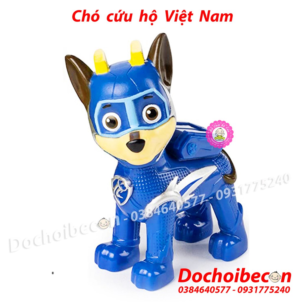 Bộ 5 chó cứu hộ Paw Patrol - Hàng Việt Nam