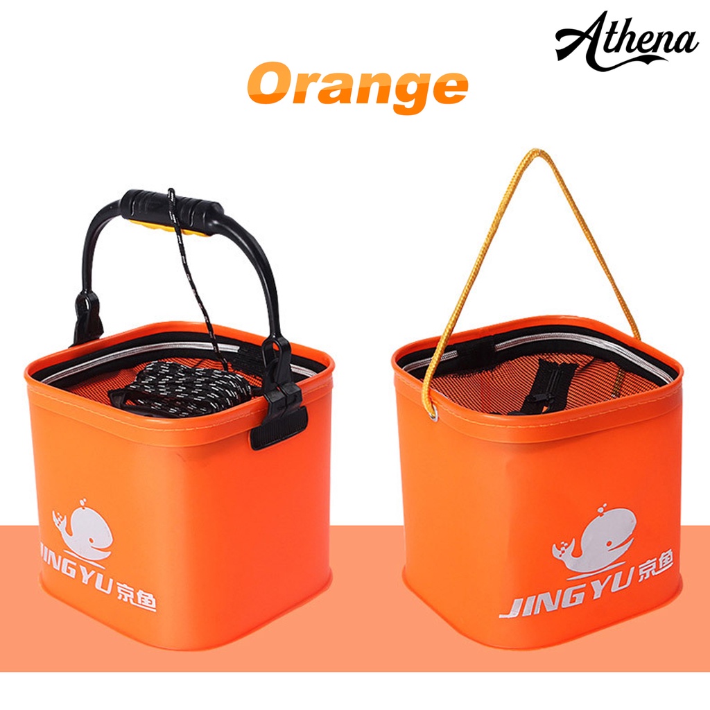 Xô Đựng Mồi Câu Cá Đa Năng Có Thể Gấp Gọn Tiện Dụng