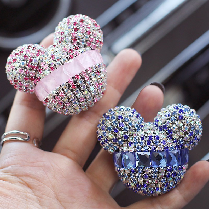 Sáp Thơm Trang Trí Cửa Gió Điều Hòa Xe Ô Tô Gấu BearBrick - Phụ Kiện Xe Hơi