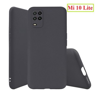 Ốp lưng Xiaomi Mi 10 lite mi10lite mi10 lite mi 10lite - Ốp lưng dẻo đen chất liệu cao cấp chống bám mồ hôi và bụi bẩn