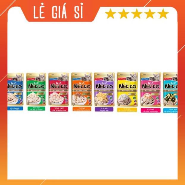 Thức Ăn Pate Cho Mèo NEKKO gói 70g - Thức ăn cho mèo giá sỉ