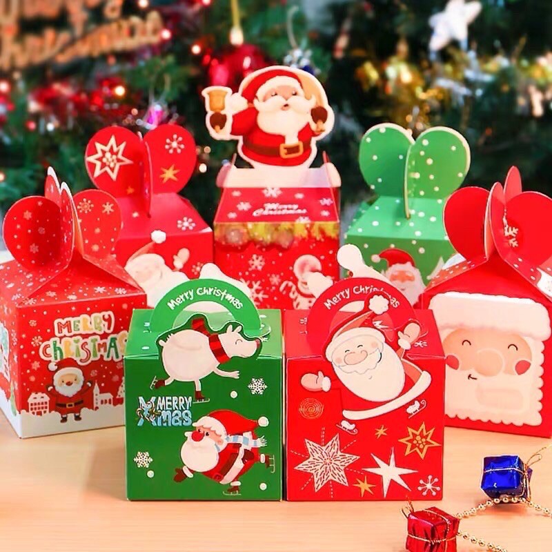 Hộp đựng quà noel