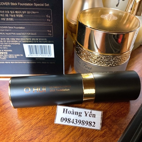 [HÀNG MỚI] KEM NỀN OHUI DẠNG THỎI-OHUI ULTIMATE COVER STICK FOUNDATION SPECIAL SET- Date 2024(NỘI ĐỊA HÀN QUỐC)