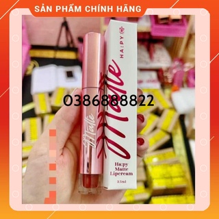 [HÀNG CHÍNH HÃNG] Son Kem Lì HAPY MINIGARDEN siêu lỳ bám màu 8 tiếng