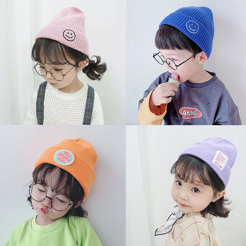 Mũ Len Dệt Kim Thiết Kế Mới Giữ Ấm Cao Cấp Thời Trang Dành Cho Bé