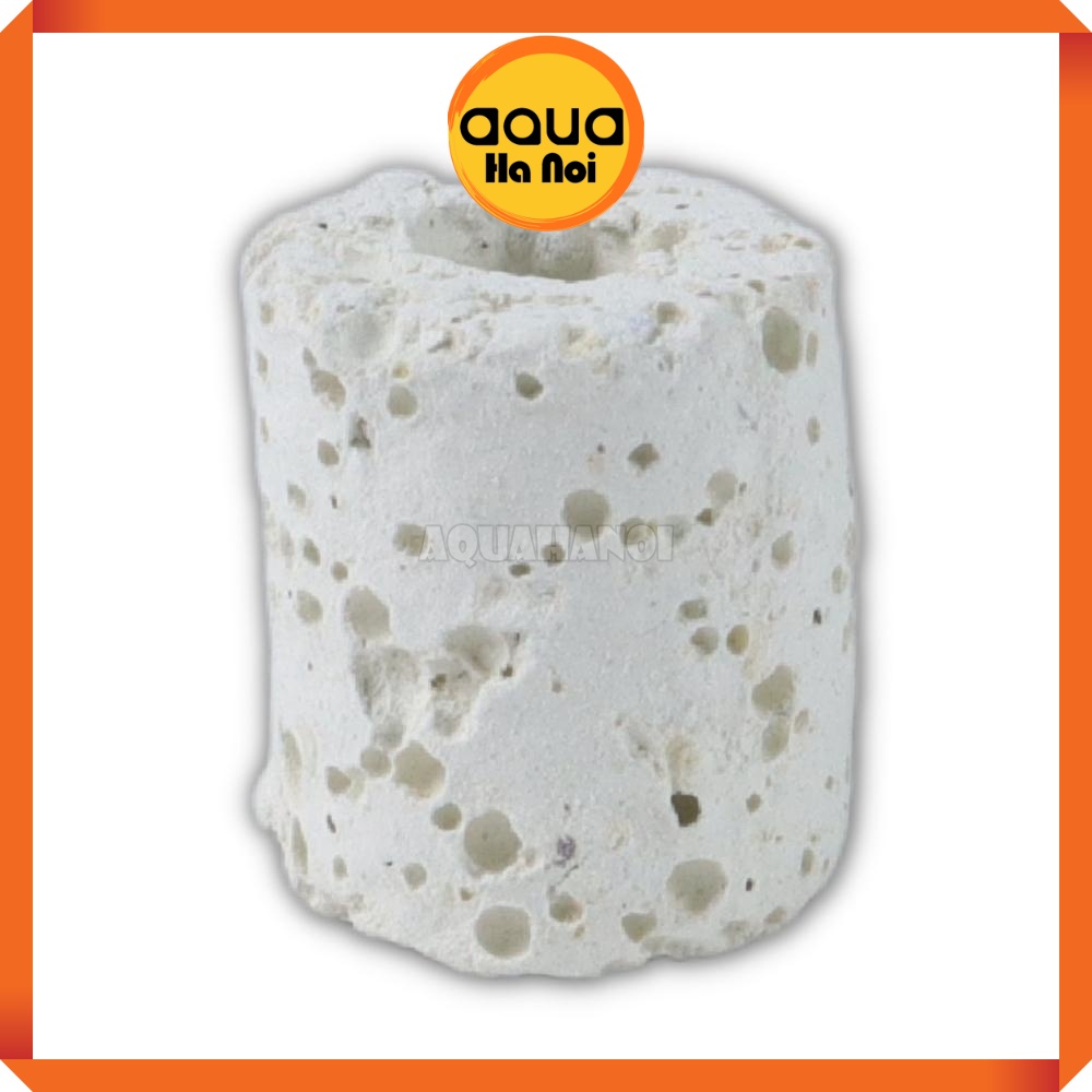 Sứ trụ trắng - Vật liệu lọc làm trong nước hồ cá Koi, cá rồng, thủy sinh - 100g/500g