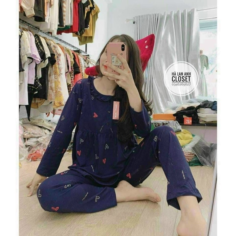 Bộ tim khoá dài cho bầu và sau sinh siêu xinh