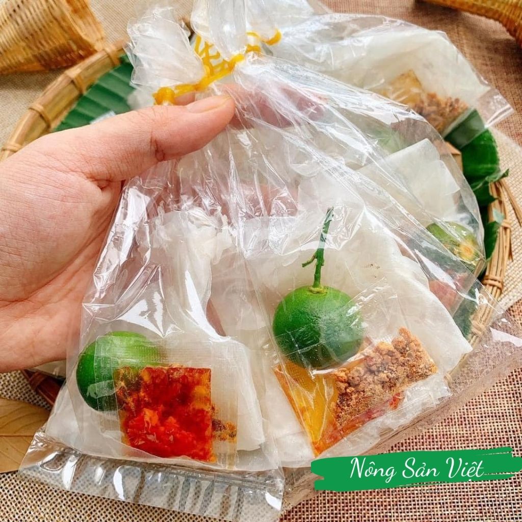 Bánh tráng trộn xâu vò sate tắc Bon Bon  bánh tráng phơi sương vò tắc Tây Ninh - 04100110