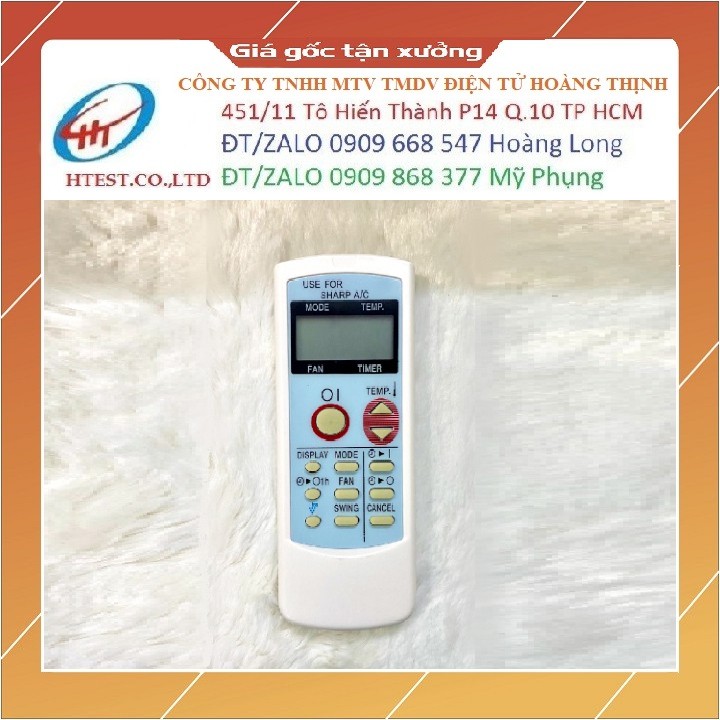 Remote Máy Lạnh Sharp Đa Năng - Hàng Chất Lượng, Tặng Pin AAA