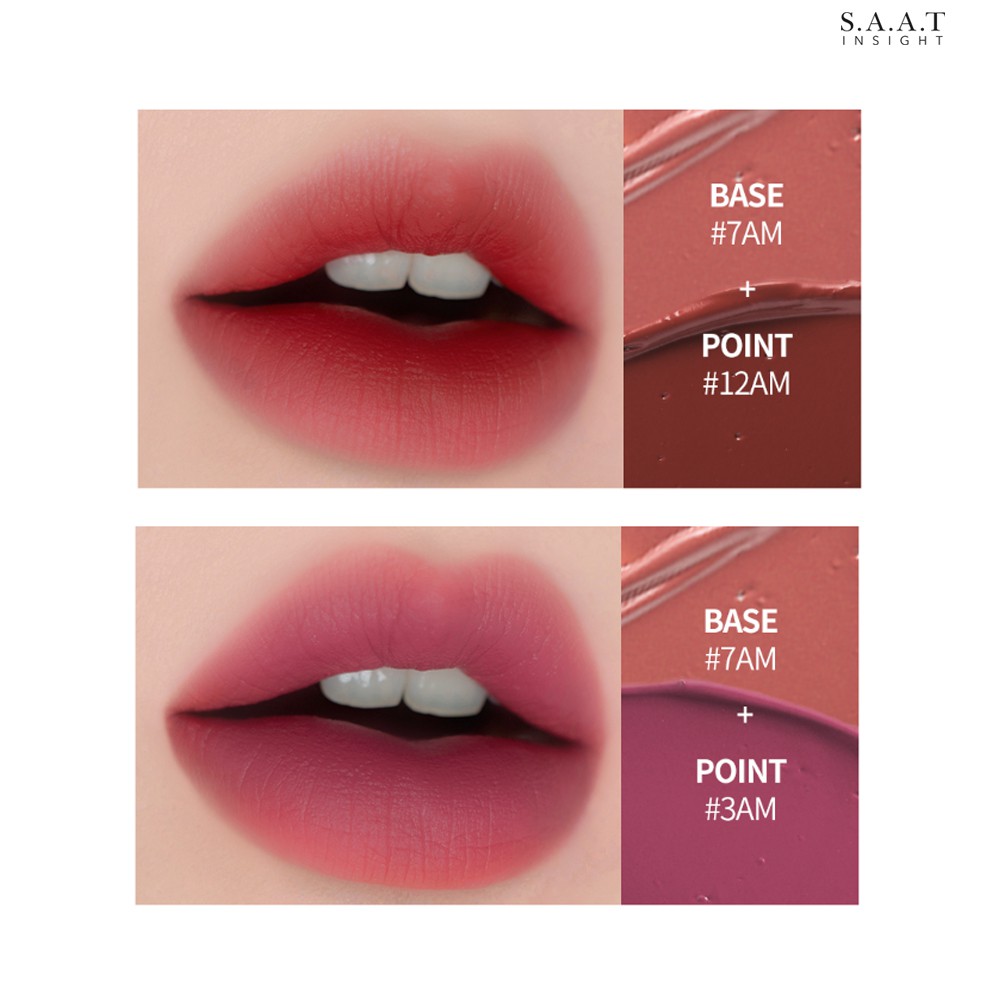 Bộ Son Môi 5 Màu 4g + Kem Lót Mắt 10ml + Xịt Giữ Lớp Trang Điểm 50ml Saatinsight Cao Cấp | BigBuy360 - bigbuy360.vn