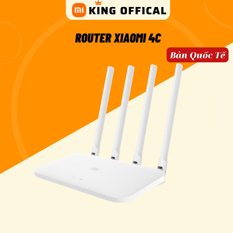 Bộ Phát Wifi Router Xiaomi 4C Quốc Tế Chính Hãng