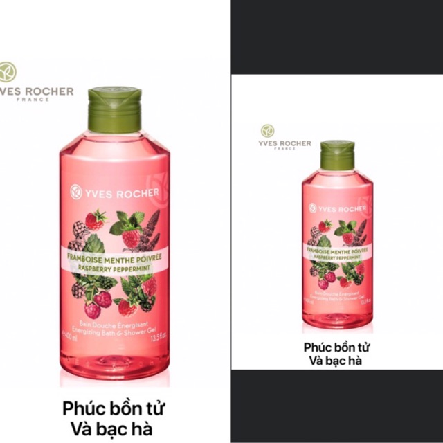 [2023] Sữa tắm Yves Rocher PHÚC BỒN TỬ400ml