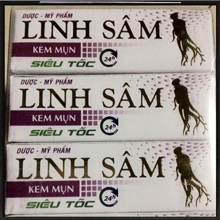 💯 [ Chính Hãng ] Sỉ Lốc 12 lọ Linh Sâm Mụn Siêu Tốc 24h
