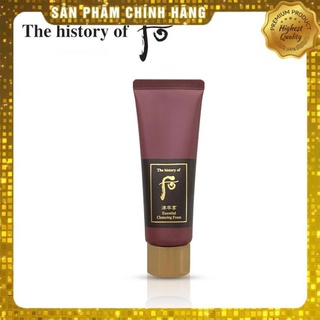 Sữa rửa mặt Whoo Jinyulhyang Essential Cleansing Foam 40ml - Sữa rửa mặt Whoo đỏ