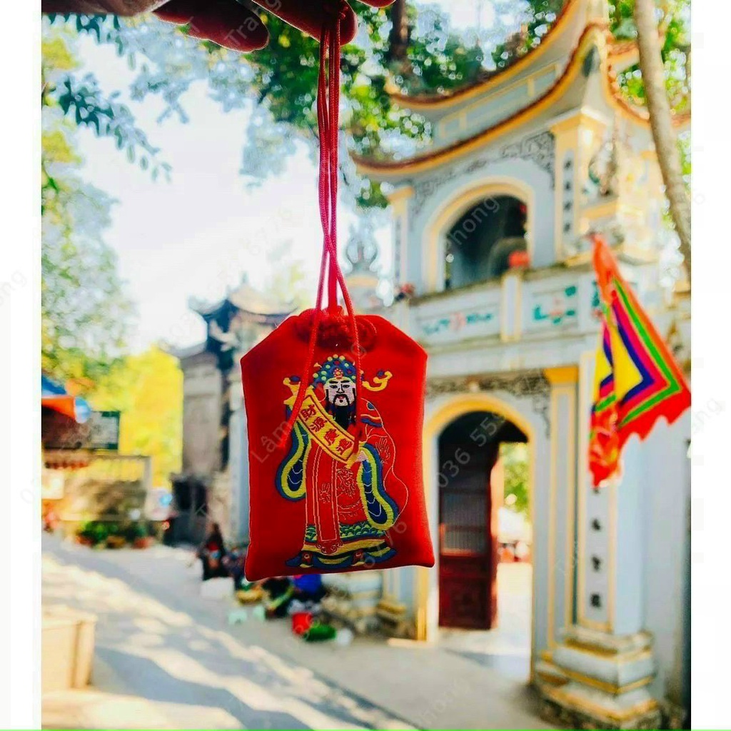 Vật phẩm phong thủy #Túi Thần Tài,Tam Tai,Bồ Tát # Đồ Trang Trí Phong Thủy