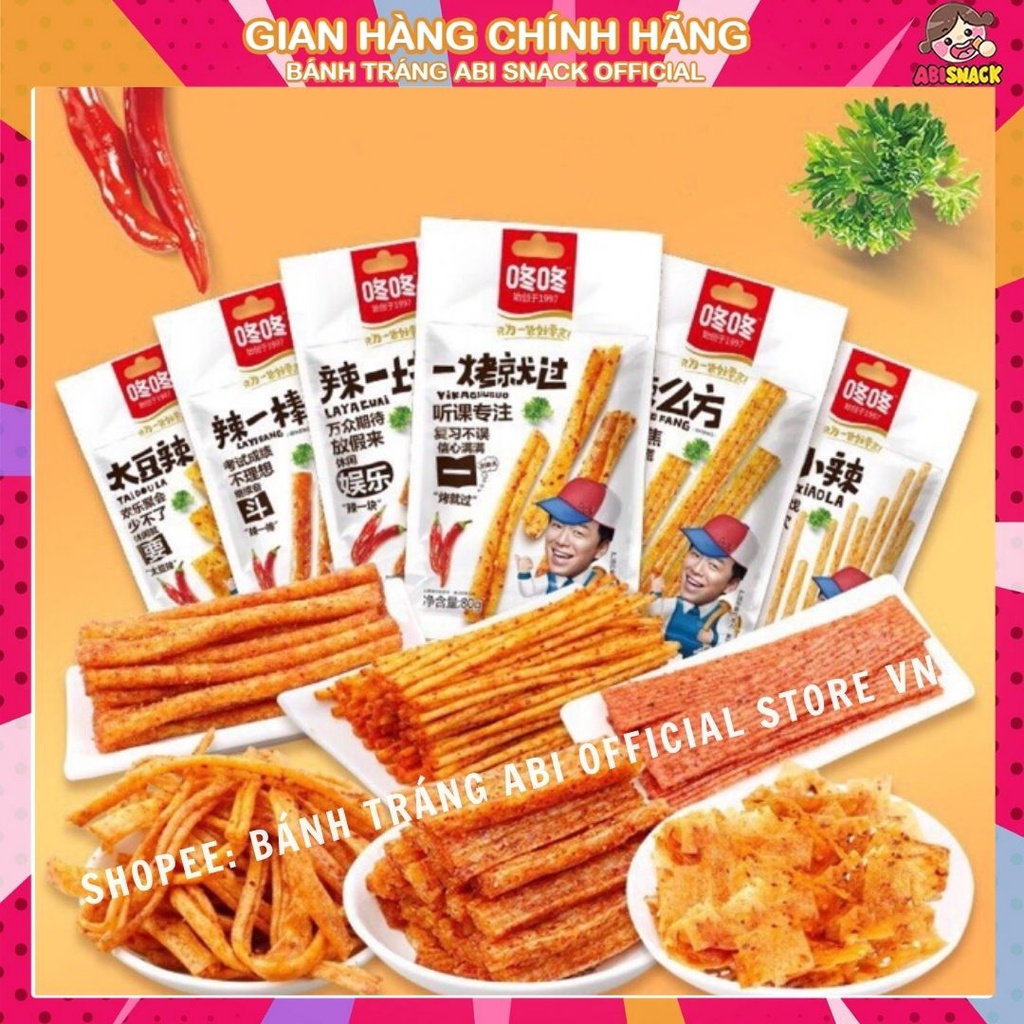 TĂM QUE CAY CẬU BÉ DONG DONG TỨ XUYÊN CỰC HOT ĐỦ 4 LOẠI GÓI 80g