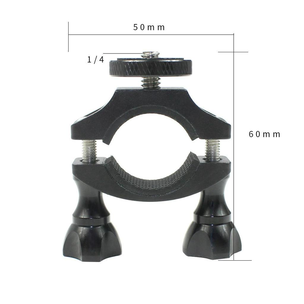 Kẹp gắn tay cầm xe đạp ốc vít 1/4 cho máy ảnh DJI OSMO Mobile 2