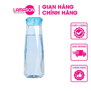 Bình nước thủy tinh kim cương -siêu xinh lamason10k
