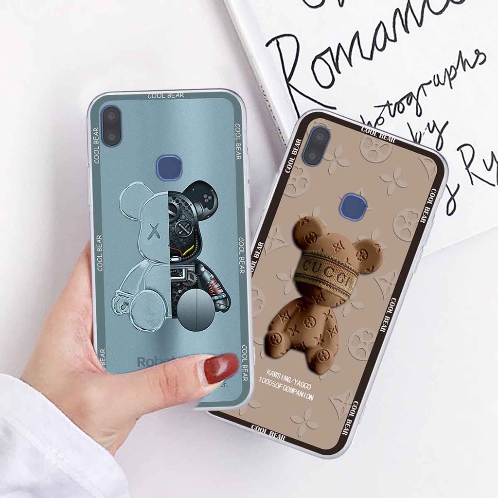 Ốp Vsmart Joy 1 / Joy 1 Plus / Joy1+ bear brick, gấu đáng yêu, dễ thương