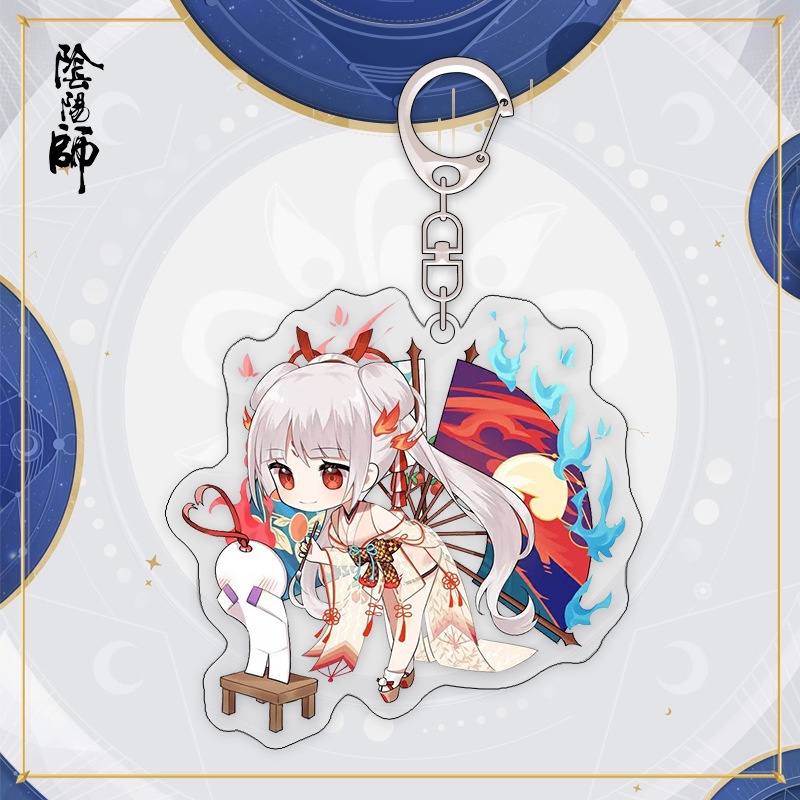 Móc Khóa Hình Nhân Vật Hoạt Hình Anime YP3 Onmyoji PY3 Kích Thước 6cm