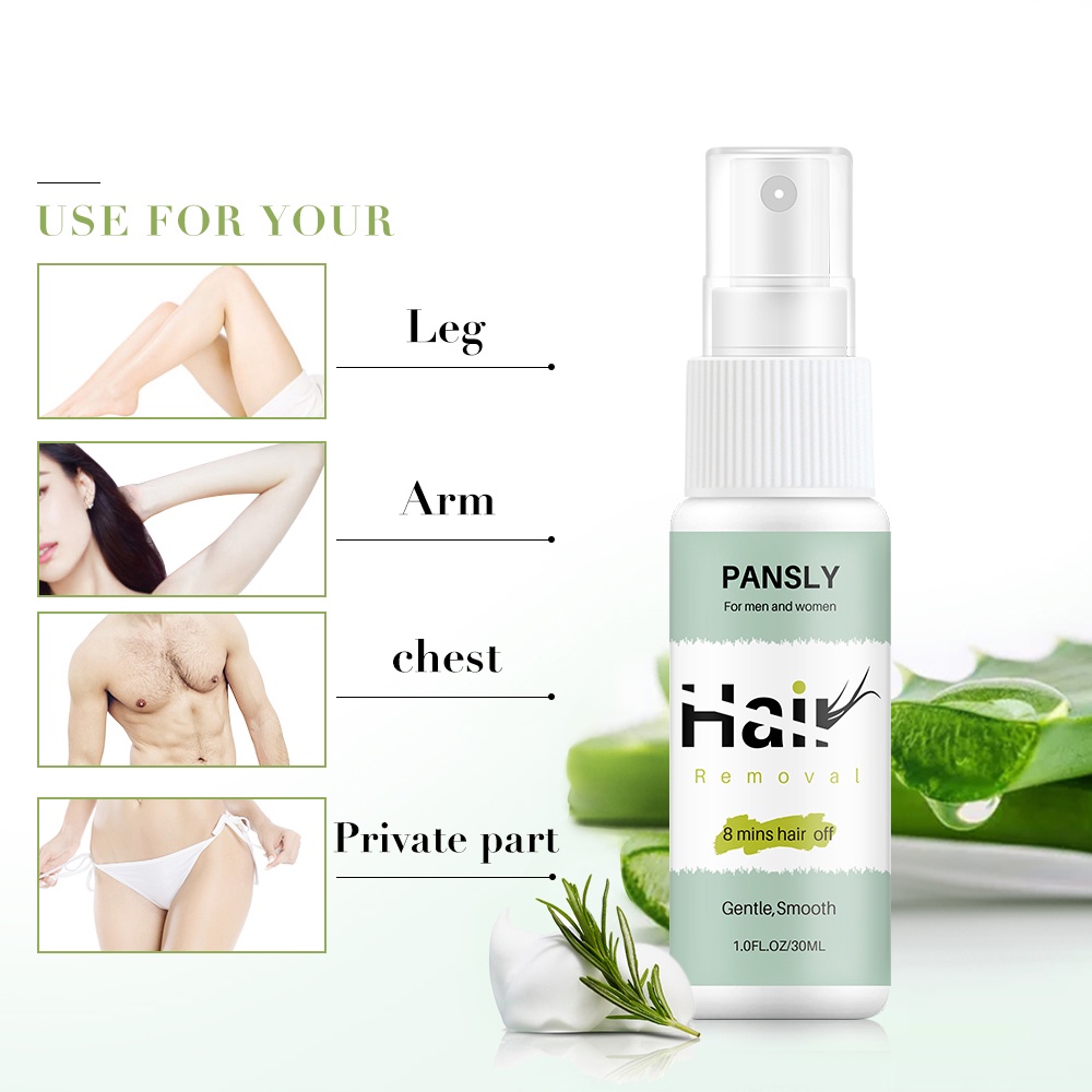 Thành Phần Lô Hội Tự Nhiên Xịt Tẩy Lông Dưỡng Ẩm Nhẹ Nhàng Cơ Thể Nhanh 30Ml Okase