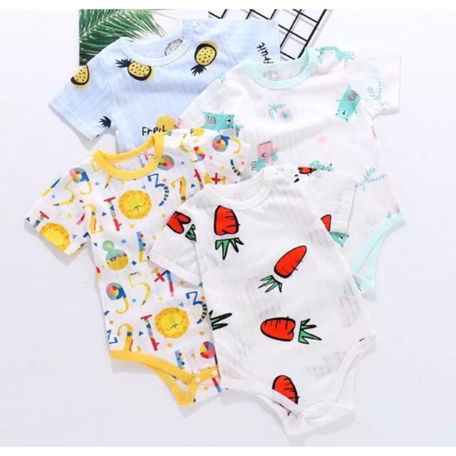 Body chip cotton giấy cho bé từ 8-13kg mã BD1039