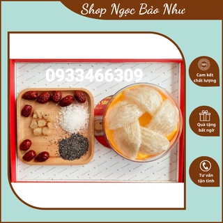 Hộp 100g tổ yến sào tinh chế loại 2 sợi ngắn nha trang khánh hoà