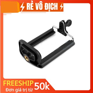Kẹp gắn điện thoại lên gậy chụp ảnh, tripod, đai cam hành trình