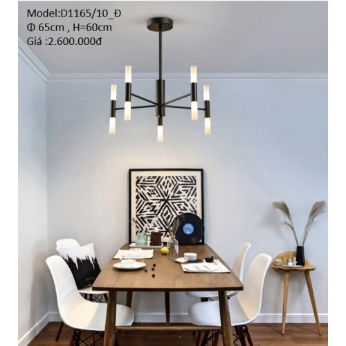 Đèn Thả Thuy tinh Phòng khách Đèn chùm thả, đèn thả pha lê hiện đại đẹp