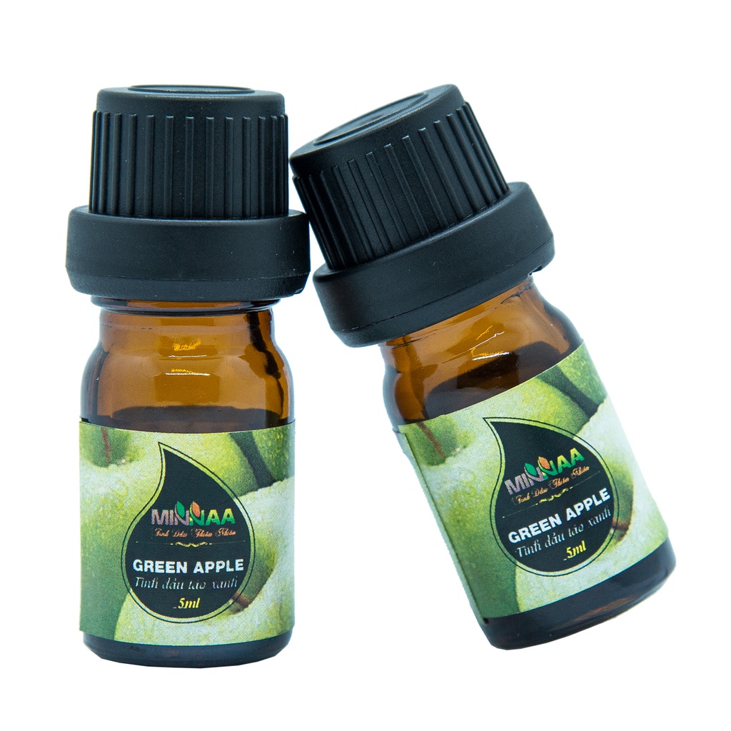 Tinh dầu táo xanh lọ 5ml nguyên chất 100% an toàn sử dụng