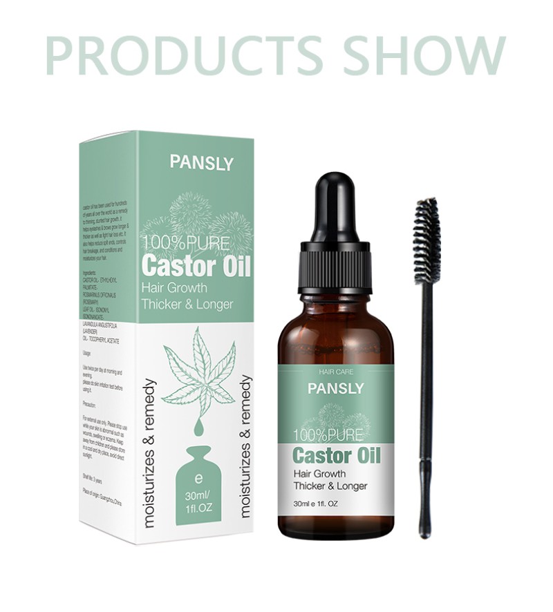(Hàng Mới Về) Tinh Dầu Thầu Dầu Kích Thích Mọc Lông Mi / Lông Mày / Râu 30ml Pansly | BigBuy360 - bigbuy360.vn