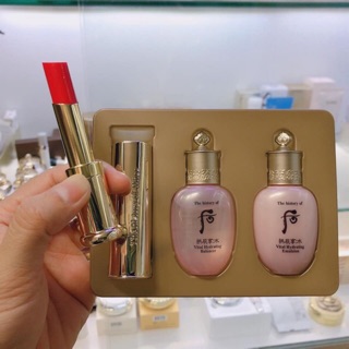 Son dưỡng Whoo có màu và k màu