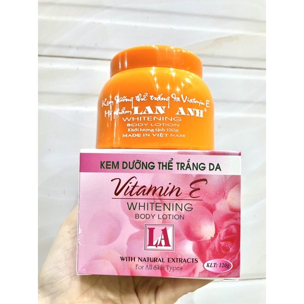 (Sỉ) Kem dưỡng thể lotion Vitamin E Lan Anh 120gram