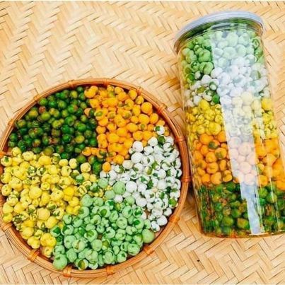 Đậu Hà Lan Mix 5 Vị Lon Pet 250G
