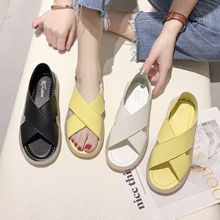 Sandan quay chéo đế nhựa trong kèm ảnh thật