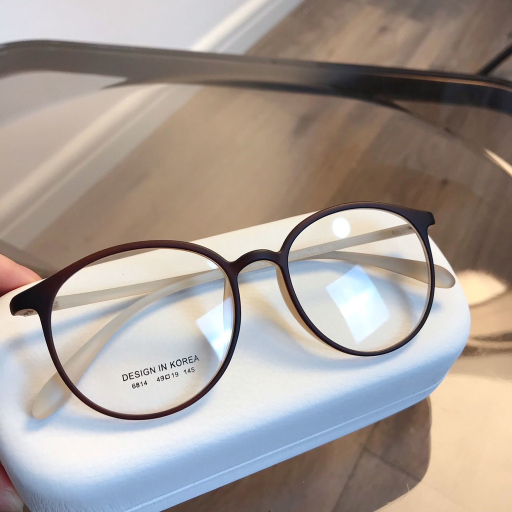 Kính Form tròn Nam Nữ 626 Chất liệu nhựa hàn quốc kiểu dáng hot trend