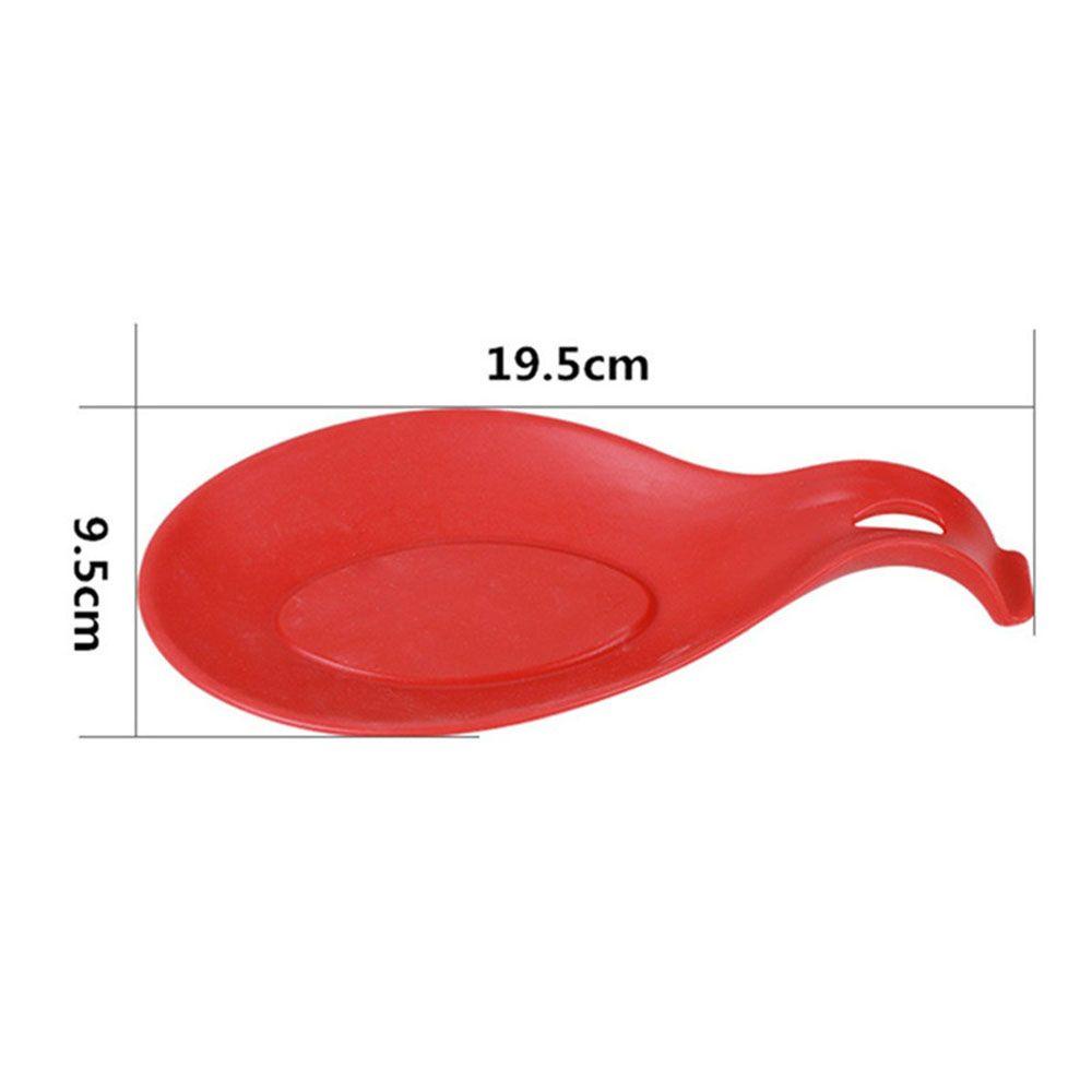 Tấm Lót Muỗng / Ly Thủy Tinh Bằng Silicone Cách Nhiệt Tiện Dụng Cho Nhà Bếp