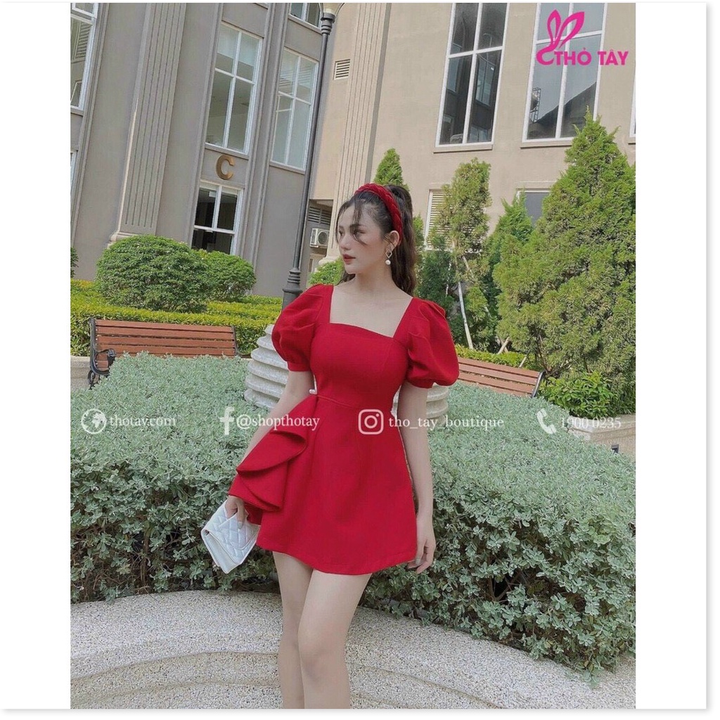 Đầm ford dáng xoè nữ siêu xinh , sang trọng cho các cô nương KME FASHION