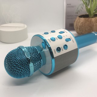  MICRO karaoke bluetooth WS 858[BH 6 THÁNG] không dây có loa