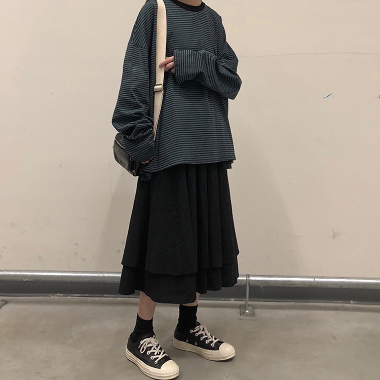 [CHÂN VÁY 2 LỚP] chân váy babydoll 2 tầng dáng xòe - CV07 - jannahouse | BigBuy360 - bigbuy360.vn