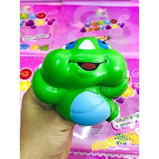Squishy bé khủng long xanh