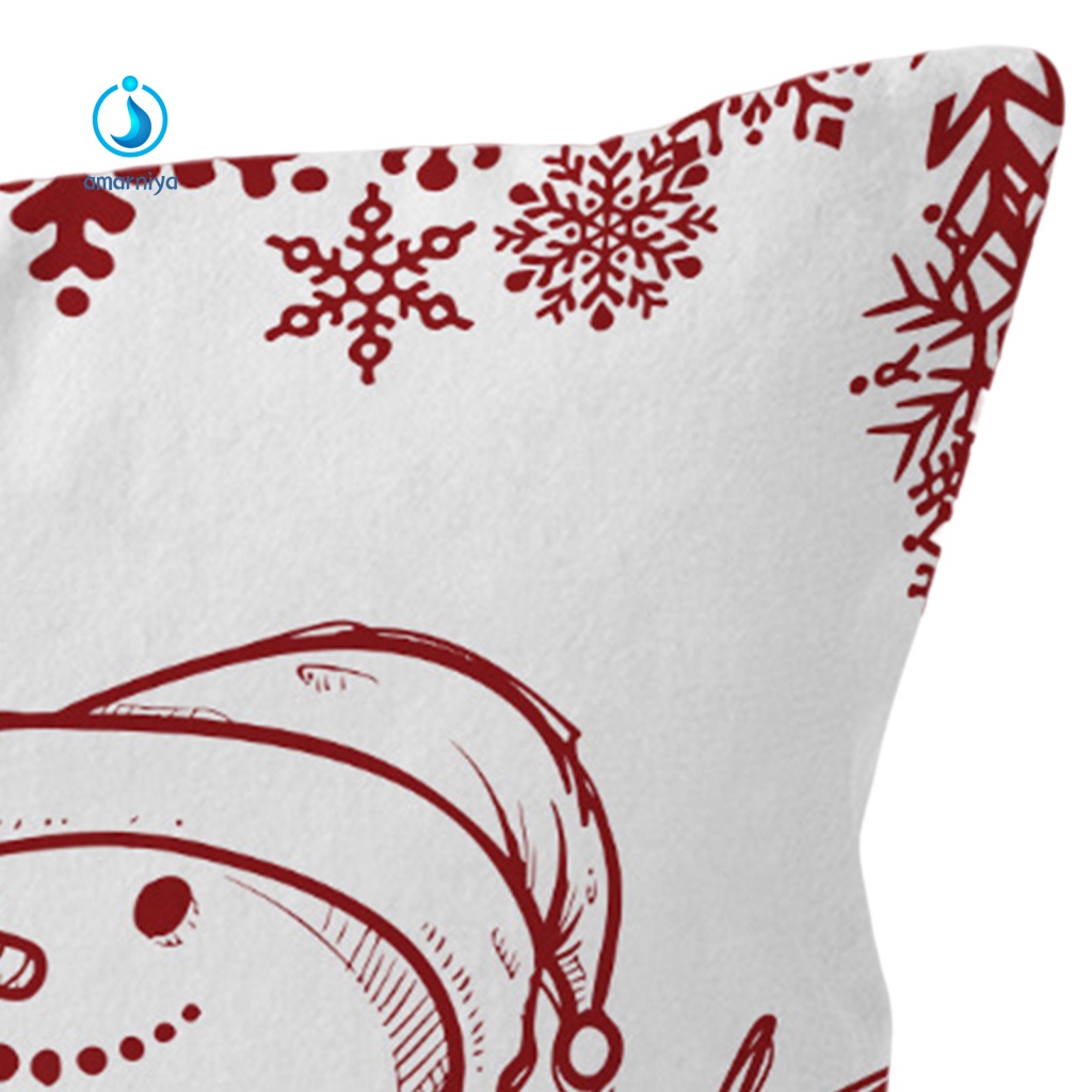 Vỏ Gối Đơn In Họa Tiết Có Thể Giặt Rửa Cho Trang Trí Lễ Hội