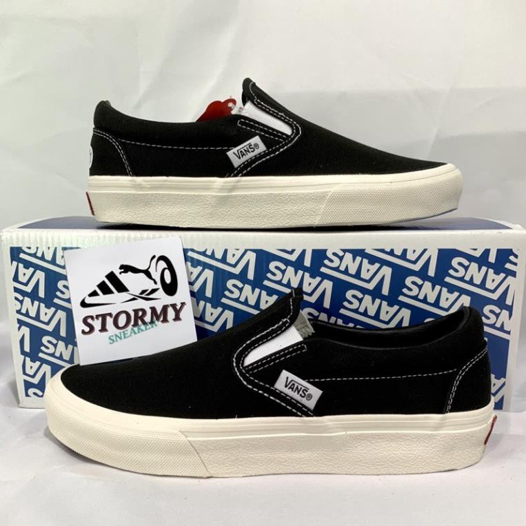 Giày Vans Lười Vải Đen Thể Thao Nam Nữ Đẹp Giá Rẻ ' ! . ! 🥇